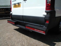 Vauxhall Movano 2010 Up To 2022 Van Straight T Bar Bumper Protection with Recess Step - Code LVB3635